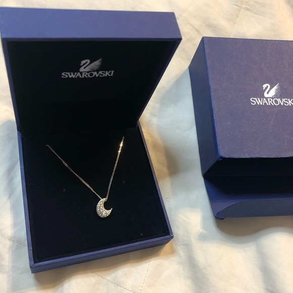 Swarovski Moon Necklace